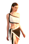 Silhouette Asymmetric Skirt