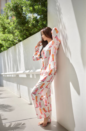 Dallas Boots Long-Sleeve and Long Pants Set