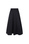 High-waisted A-hem Skirt
