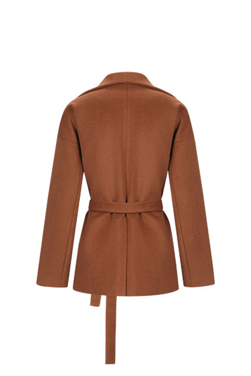 Short Caramel Coat