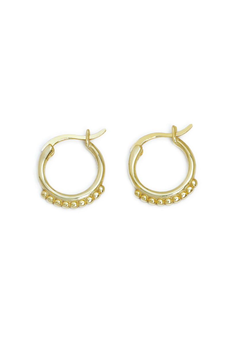Golden Dots Earrings