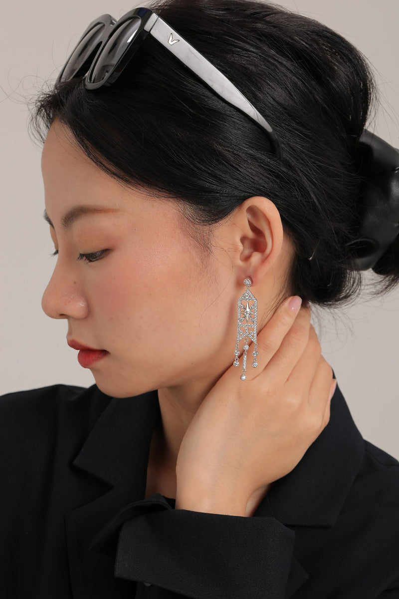 Interstellar Diamond Earrings