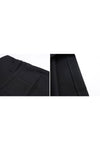 Black High-waisted Wide-leg Pants