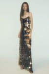 Fish Scale Sequin Slip Couture Dress
