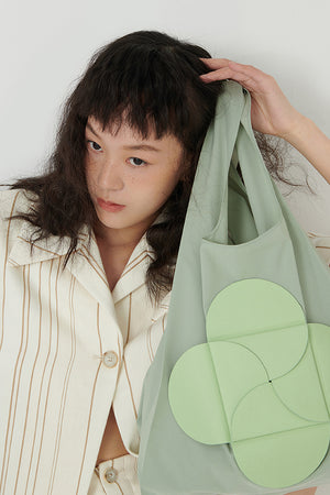 Folded Flower Bag Shopping Bag