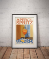 "Aperol Spritz" art print by Elin Palmaer Karlsson