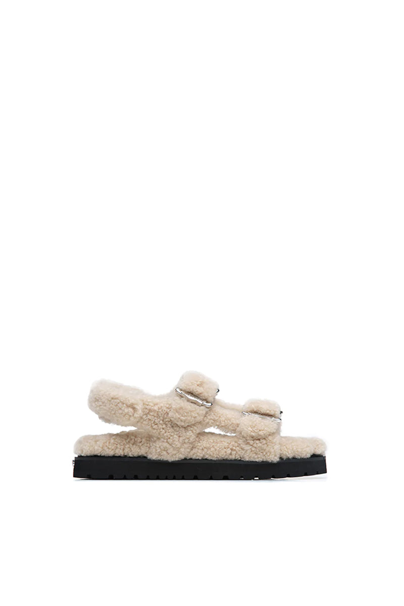 Wool Birkenstock Fluffy Sandals