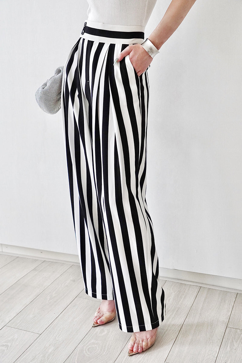 パンツ wide buggy stripe slacks used 61eyuV2UDzL._UY1000_.jpg