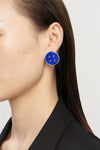 Big button Stud earrings