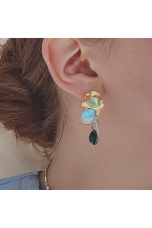 Gold Reef Earrings