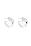 Silver Scallop Earrings