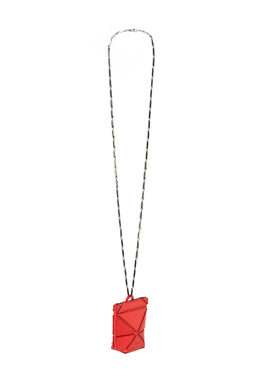 Facet Micro Foldable Charm - Red