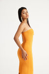 Stretch Bandeau Knitted Dress