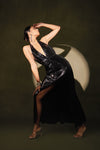 Luxurious Dark V Light Dress